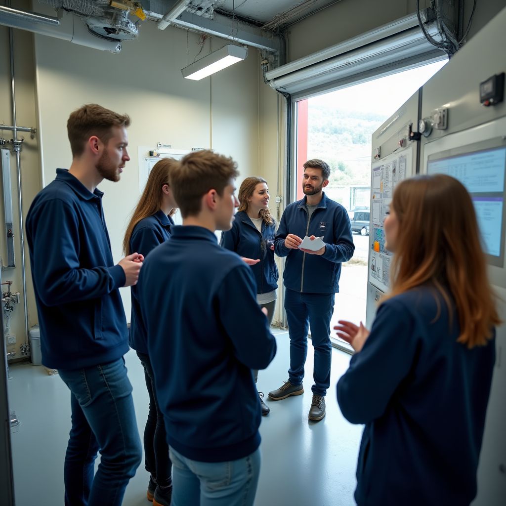 Visita técnica a estación de servicio